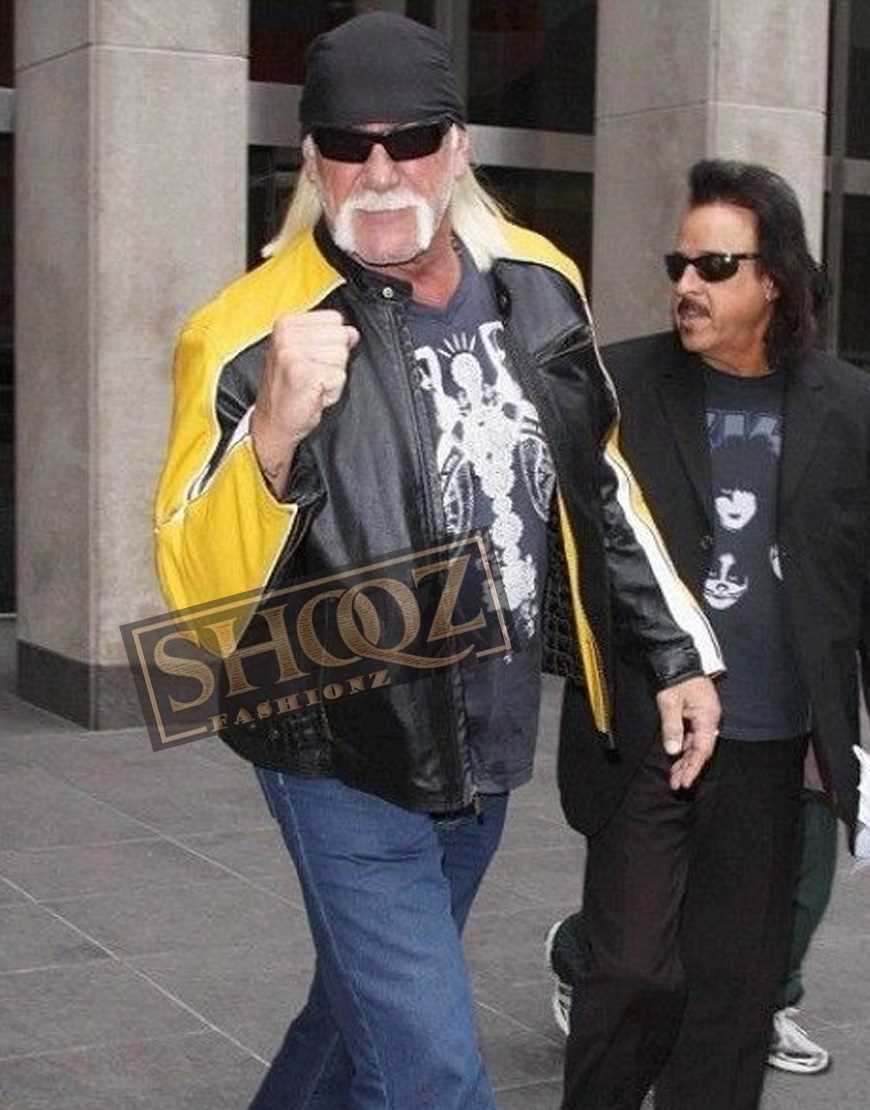 WWE Wrestler Hulk Hogan Leather Jacket